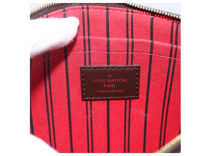LOUIS VUITTON Damier Ebene Neverfull MM Pouch Accessory Pouch LV Auth 170900A - view 17