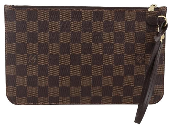 LOUIS VUITTON Damier Ebene Neverfull MM Pouch Accessory Pouch LV Auth 170900A - view 2