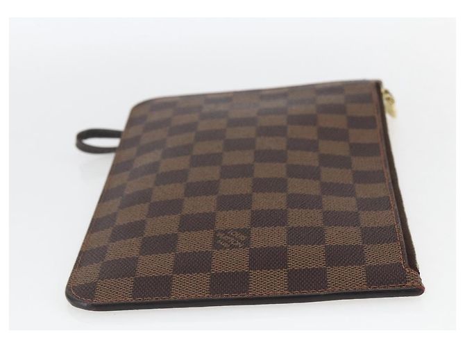 LOUIS VUITTON Damier Ebene Neverfull MM Pouch Accessory Pouch LV Auth 170900A - view 4