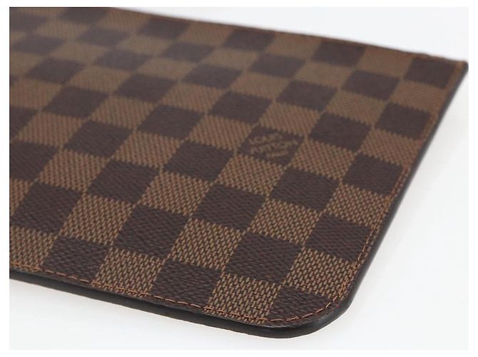 LOUIS VUITTON Damier Ebene Neverfull MM Pouch Accessory Pouch LV Auth 170900A - view 9