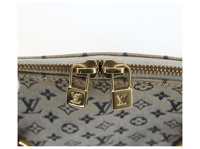 LOUIS VUITTON Mini Alma Haut Borsa a Mano Monogramma Blu M92202 LV Auth ep13315A - vista 14
