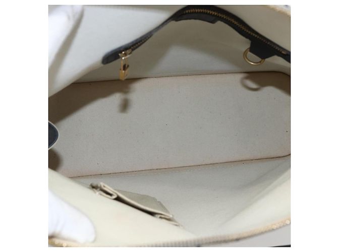 LOUIS VUITTON Mini Alma Haut Borsa a Mano Monogramma Blu M92202 LV Auth ep13315A - vista 16