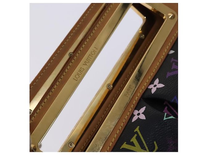 LOUIS VUITTON Bolsa Judy GM 2way Monograma Multicolor Negro M40254 Auténtica LV BD1050SAV - vista 17