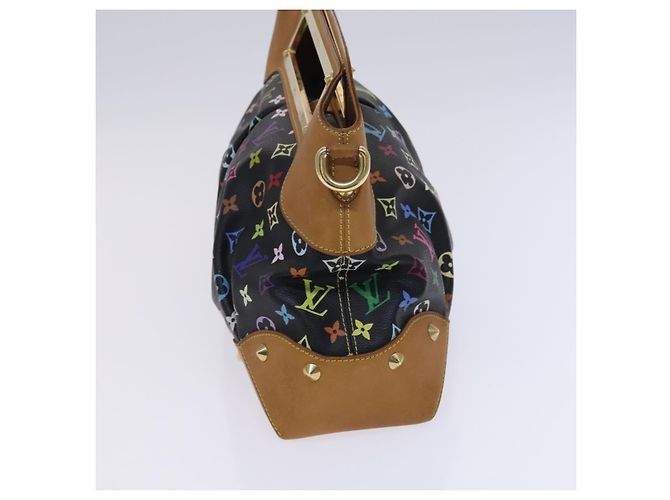 LOUIS VUITTON Bolsa Judy GM 2way Monograma Multicolor Negro M40254 Auténtica LV BD1050SAV - vista 4