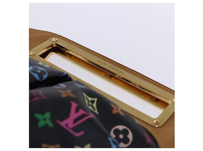 LOUIS VUITTON Bolsa Judy GM 2way Monograma Multicolor Negro M40254 Auténtica LV BD1050SAV - vista 7