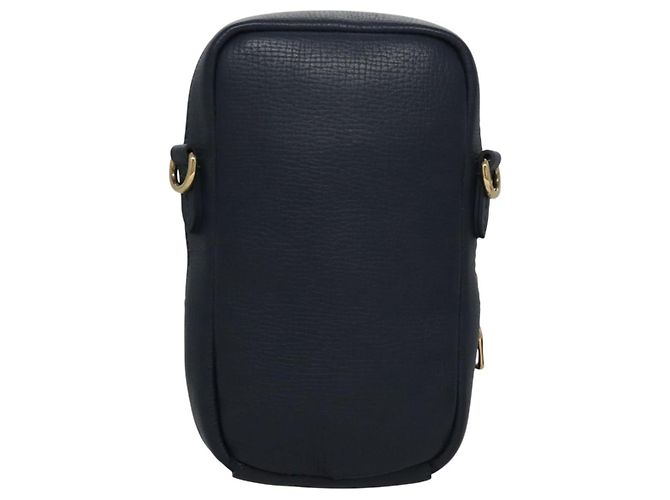 LOUIS VUITTON LV Squared Double Pouch per Telefono Blu M81060 LV Auth EC603SM - vista 2
