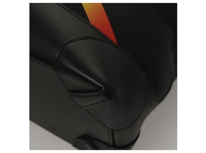 LOUIS VUITTON Borsa a Mano Taiga Steamer PM Nera M30339 LV Auth EC951SM Nero - vista 15
