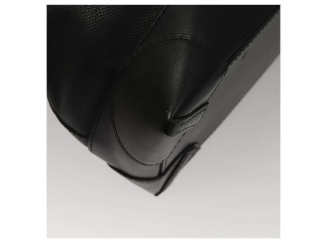 LOUIS VUITTON Borsa a Mano Taiga Steamer PM Nera M30339 LV Auth EC951SM Nero - vista 16