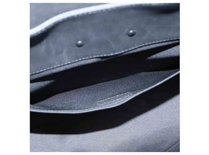LOUIS VUITTON Borsa a Mano Taiga Steamer PM Nera M30339 LV Auth EC951SM Nero - vista 25