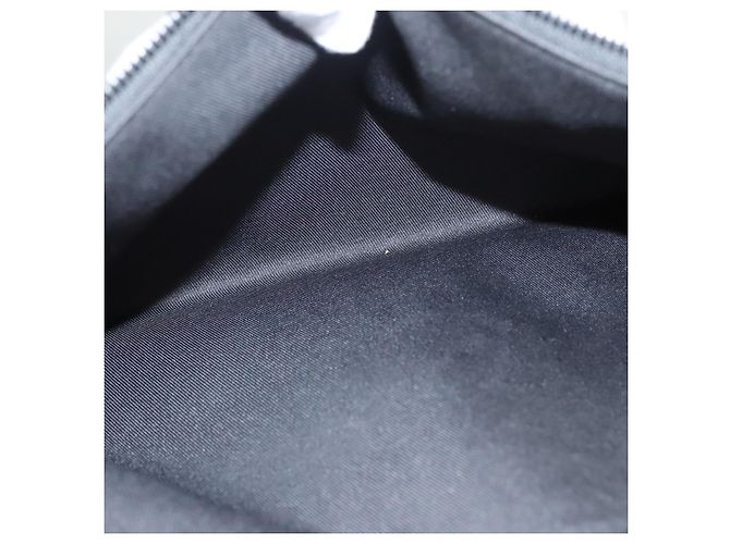 LOUIS VUITTON Borsa a Mano Taiga Steamer PM Nera M30339 LV Auth EC951SM Nero - vista 26