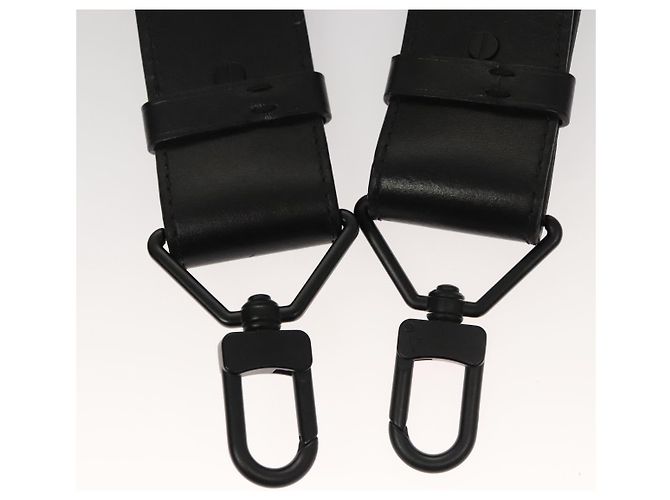 LOUIS VUITTON Borsa a Mano Taiga Steamer PM Nera M30339 LV Auth EC951SM Nero - vista 28