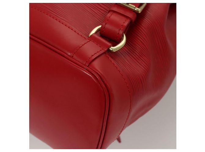 LOUIS VUITTON Zaino Epi Montsouris MM Monaco 700° Rosso LV Auth BD973SAV - vista 20