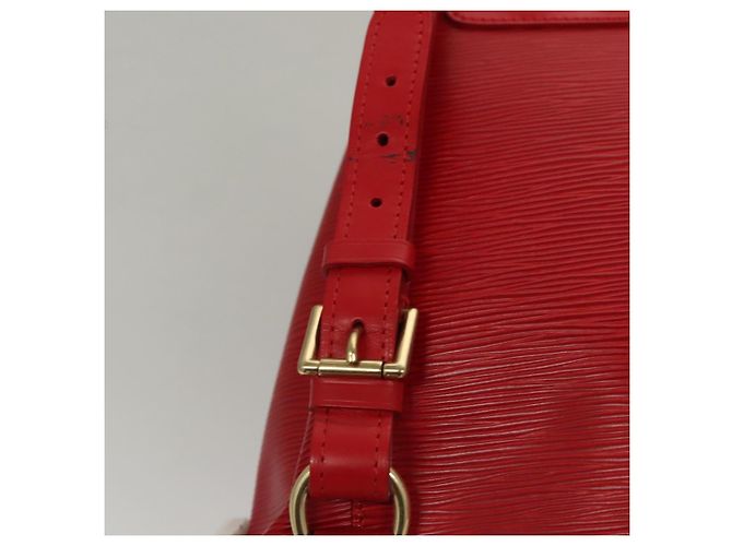 LOUIS VUITTON Zaino Epi Montsouris MM Monaco 700° Rosso LV Auth BD973SAV - vista 22