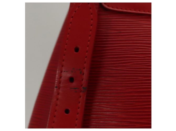 LOUIS VUITTON Zaino Epi Montsouris MM Monaco 700° Rosso LV Auth BD973SAV - vista 23