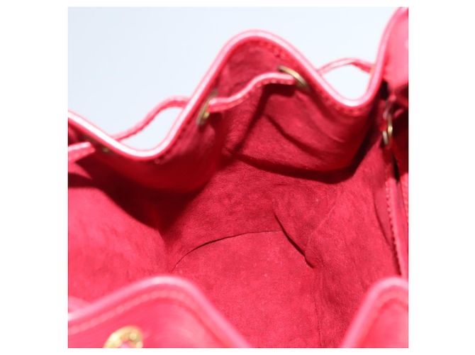 LOUIS VUITTON Zaino Epi Montsouris MM Monaco 700° Rosso LV Auth BD973SAV - vista 29