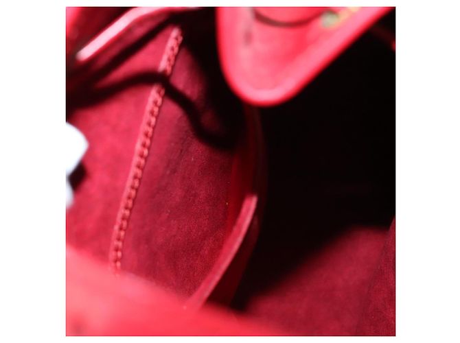 LOUIS VUITTON Zaino Epi Montsouris MM Monaco 700° Rosso LV Auth BD973SAV - vista 31