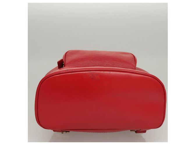 LOUIS VUITTON Zaino Epi Montsouris MM Monaco 700° Rosso LV Auth BD973SAV - vista 5