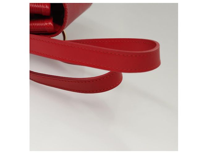 LOUIS VUITTON Zaino Epi Montsouris MM Monaco 700° Rosso LV Auth BD973SAV - vista 8