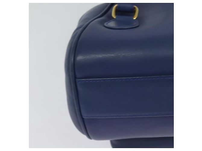 Christian Dior Backpack Leather Blue Auth BA875SAV - view 16