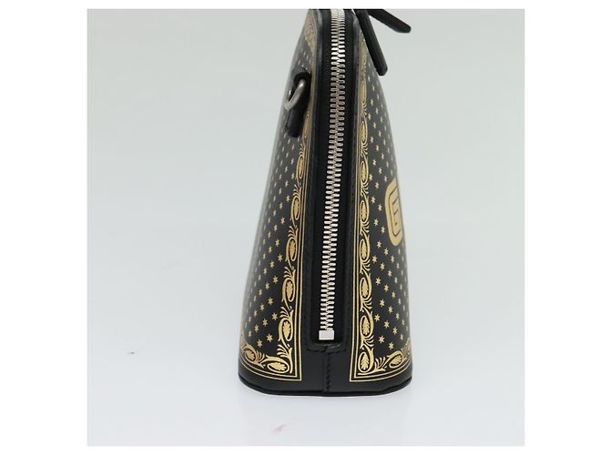 Borsa a spalla in pelle nera GUCCI SEGA Collaboration 511189 Auth BD1503SAV Nero - vista 3