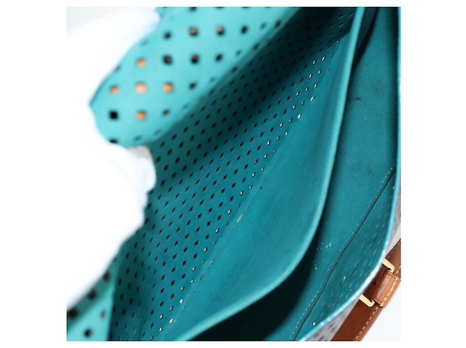 LOUIS VUITTON Borsa a Spalla Monogram Perfo Saumur 30 M93998 LV Auth BA1291SAV Monogramma - vista 34