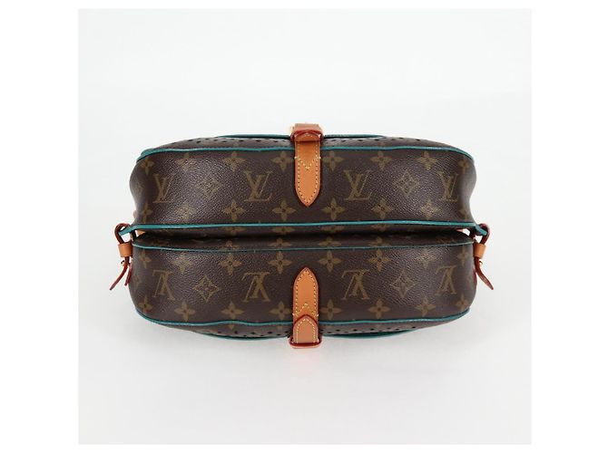 LOUIS VUITTON Borsa a Spalla Monogram Perfo Saumur 30 M93998 LV Auth BA1291SAV Monogramma - vista 5