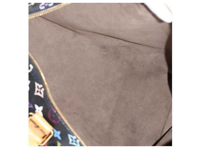 LOUIS VUITTON Keepall 45 Tasche Monogram Multicolor Schwarz M92640 Auth 117676SAV - Ansicht 11