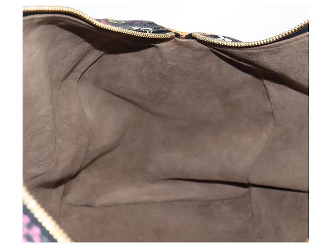 LOUIS VUITTON Keepall 45 Tasche Monogram Multicolor Schwarz M92640 Auth 117676SAV - Ansicht 30