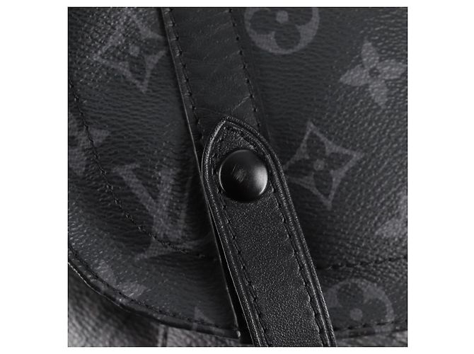 LOUIS VUITTON Monogram Eclipse Christopher PM Rucksack M46331 LV Auth ar13619SM Monogramm - Ansicht 17