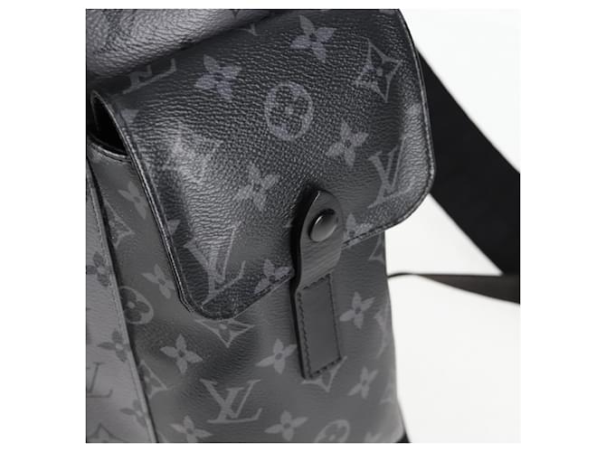 LOUIS VUITTON Monogram Eclipse Christopher PM Rucksack M46331 LV Auth ar13619SM Monogramm - Ansicht 18