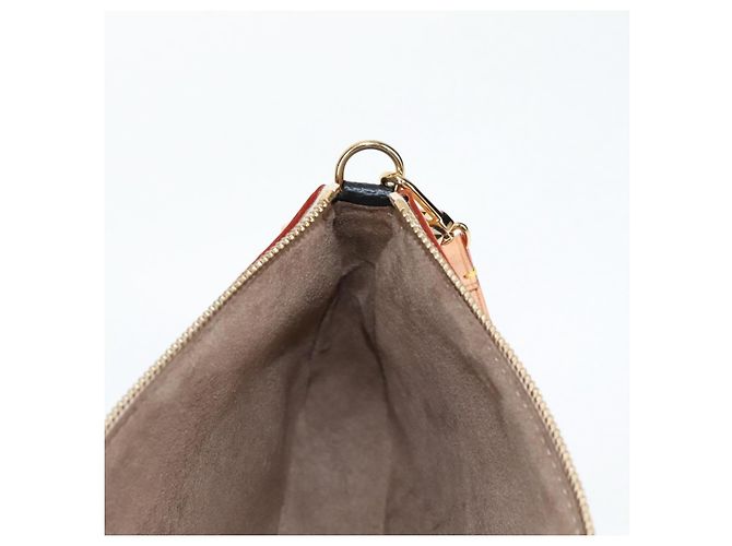 LOUIS VUITTON Pochette Accessoires Multicolore Monogramma Nero M92648 Auth BA1927SAV - vista 20