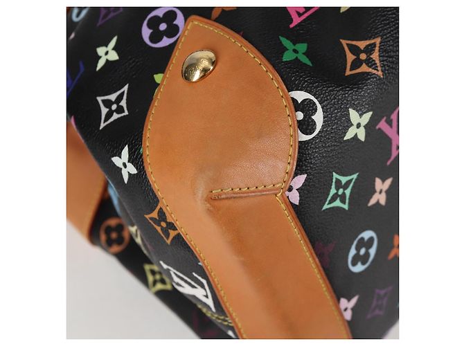 LOUIS VUITTON Monogram Multicolor Ursula Tote Bag Schwarz M40124 LV Auth 123617SAV - Ansicht 14