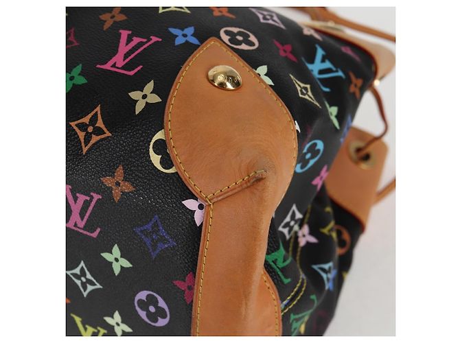LOUIS VUITTON Monogram Multicolor Ursula Tote Bag Schwarz M40124 LV Auth 123617SAV - Ansicht 15
