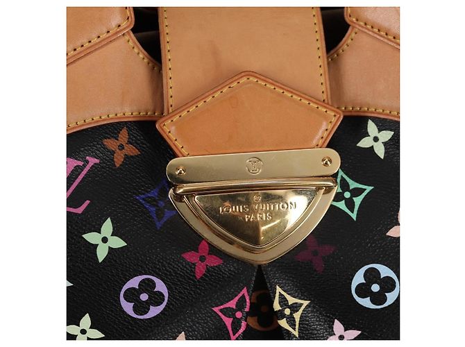 LOUIS VUITTON Monogram Multicolor Ursula Tote Bag Schwarz M40124 LV Auth 123617SAV - Ansicht 17