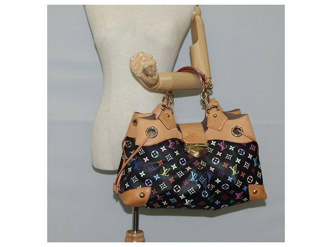 LOUIS VUITTON Monogram Multicolor Ursula Tote Bag Schwarz M40124 LV Auth 123617SAV - Ansicht 22