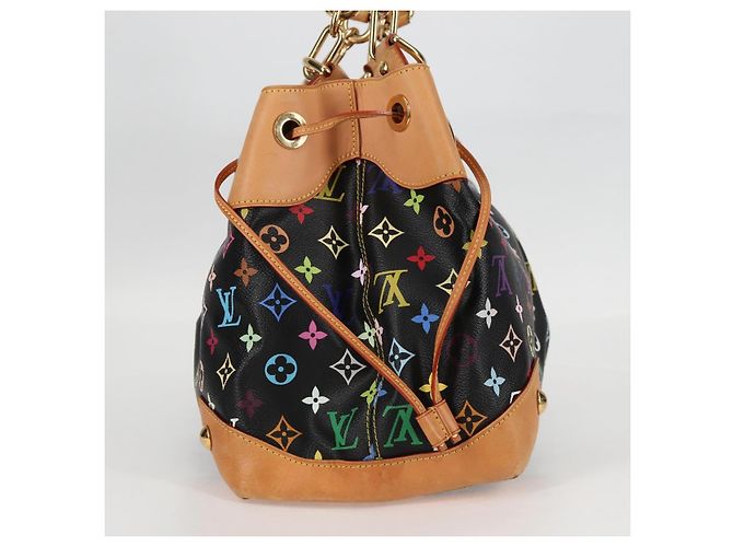 LOUIS VUITTON Monogram Multicolor Ursula Tote Bag Schwarz M40124 LV Auth 123617SAV - Ansicht 3
