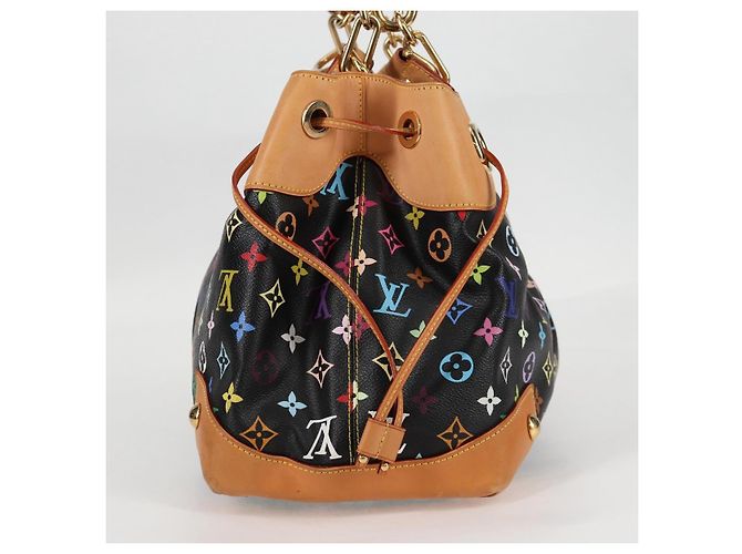 LOUIS VUITTON Monogram Multicolor Ursula Tote Bag Schwarz M40124 LV Auth 123617SAV - Ansicht 4