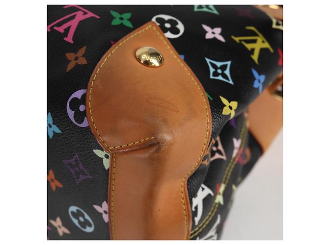 LOUIS VUITTON Monogram Multicolor Ursula Tote Bag Schwarz M40124 LV Auth 123617SAV - Ansicht 9
