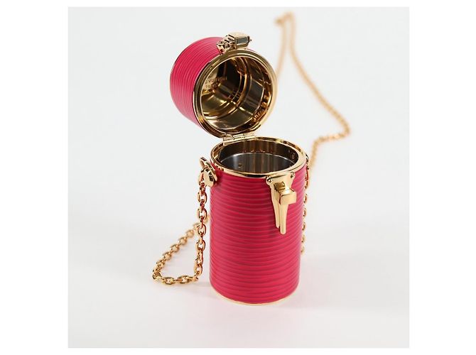 Custodia per rossetto Epi LOUIS VUITTON Pochette cosmetica Rosa R97984 LV Auth MX267M - vista 10