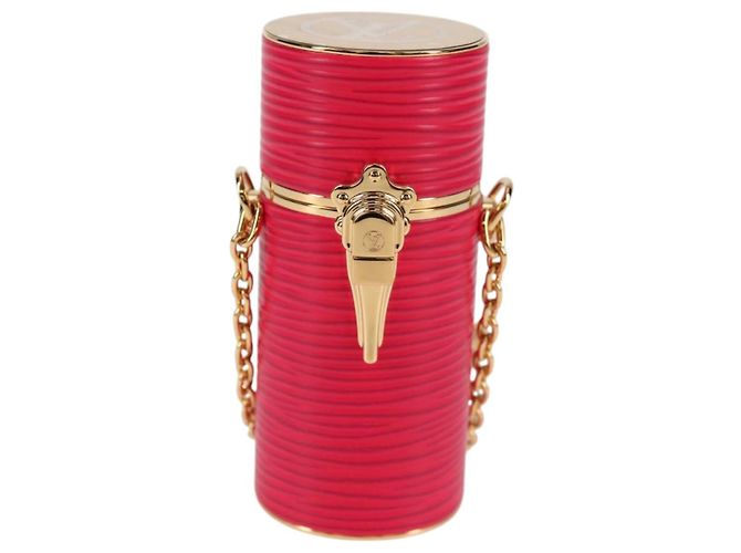 Custodia per rossetto Epi LOUIS VUITTON Pochette cosmetica Rosa R97984 LV Auth MX267M - vista 13