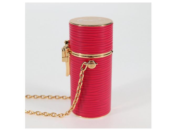 Custodia per rossetto Epi LOUIS VUITTON Pochette cosmetica Rosa R97984 LV Auth MX267M - vista 3