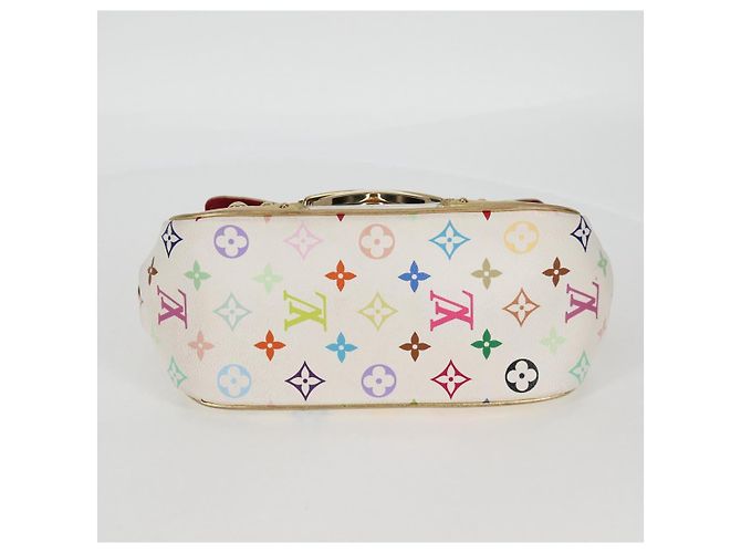 LOUIS VUITTON Monogramm Multicolor Marilyn Tasche Weiß M40206 LV Auth 124890SAV - Ansicht 10