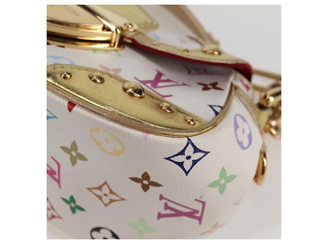 LOUIS VUITTON Monogramm Multicolor Marilyn Tasche Weiß M40206 LV Auth 124890SAV - Ansicht 12
