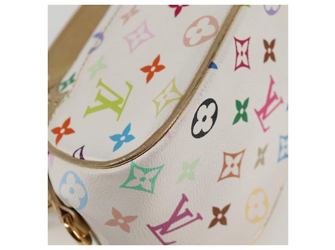 LOUIS VUITTON Monogramm Multicolor Marilyn Tasche Weiß M40206 LV Auth 124890SAV - Ansicht 13