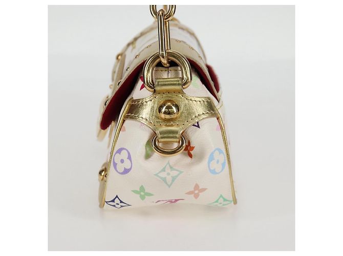LOUIS VUITTON Monogramm Multicolor Marilyn Tasche Weiß M40206 LV Auth 124890SAV - Ansicht 4