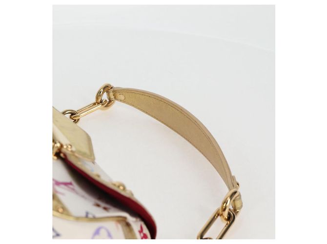 LOUIS VUITTON Monogramm Multicolor Marilyn Tasche Weiß M40206 LV Auth 124890SAV - Ansicht 9