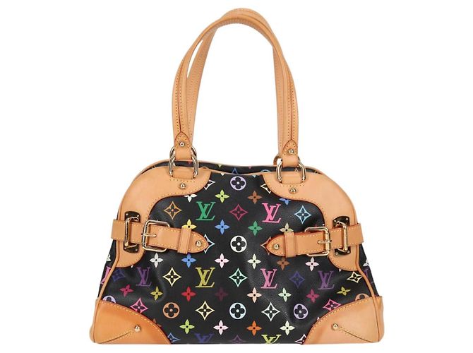 LOUIS VUITTON Handtasche Claudia Monogram Multicolor Schwarz M40194 LV Auth 124894SAV - Ansicht 2