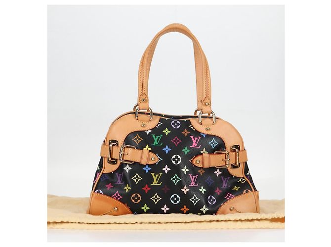 LOUIS VUITTON Handtasche Claudia Monogram Multicolor Schwarz M40194 LV Auth 124894SAV - Ansicht 23