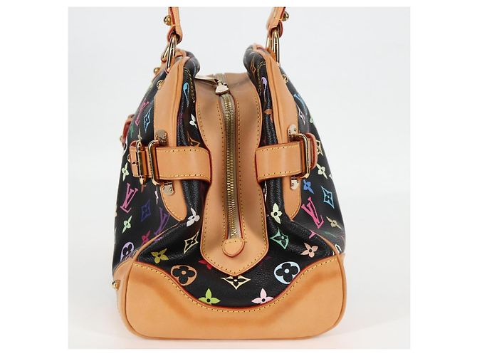 LOUIS VUITTON Handtasche Claudia Monogram Multicolor Schwarz M40194 LV Auth 124894SAV - Ansicht 4