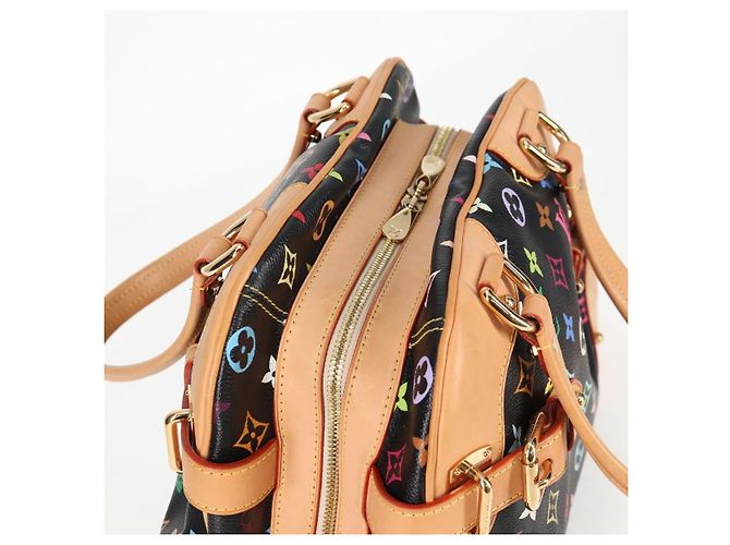 LOUIS VUITTON Handtasche Claudia Monogram Multicolor Schwarz M40194 LV Auth 124894SAV - Ansicht 6